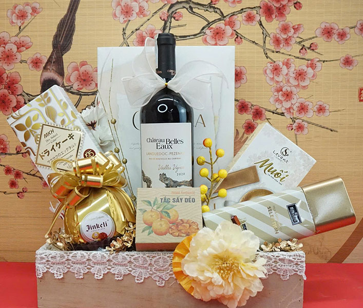 hộp quà tết 2026 – rượu vang pháp ms017