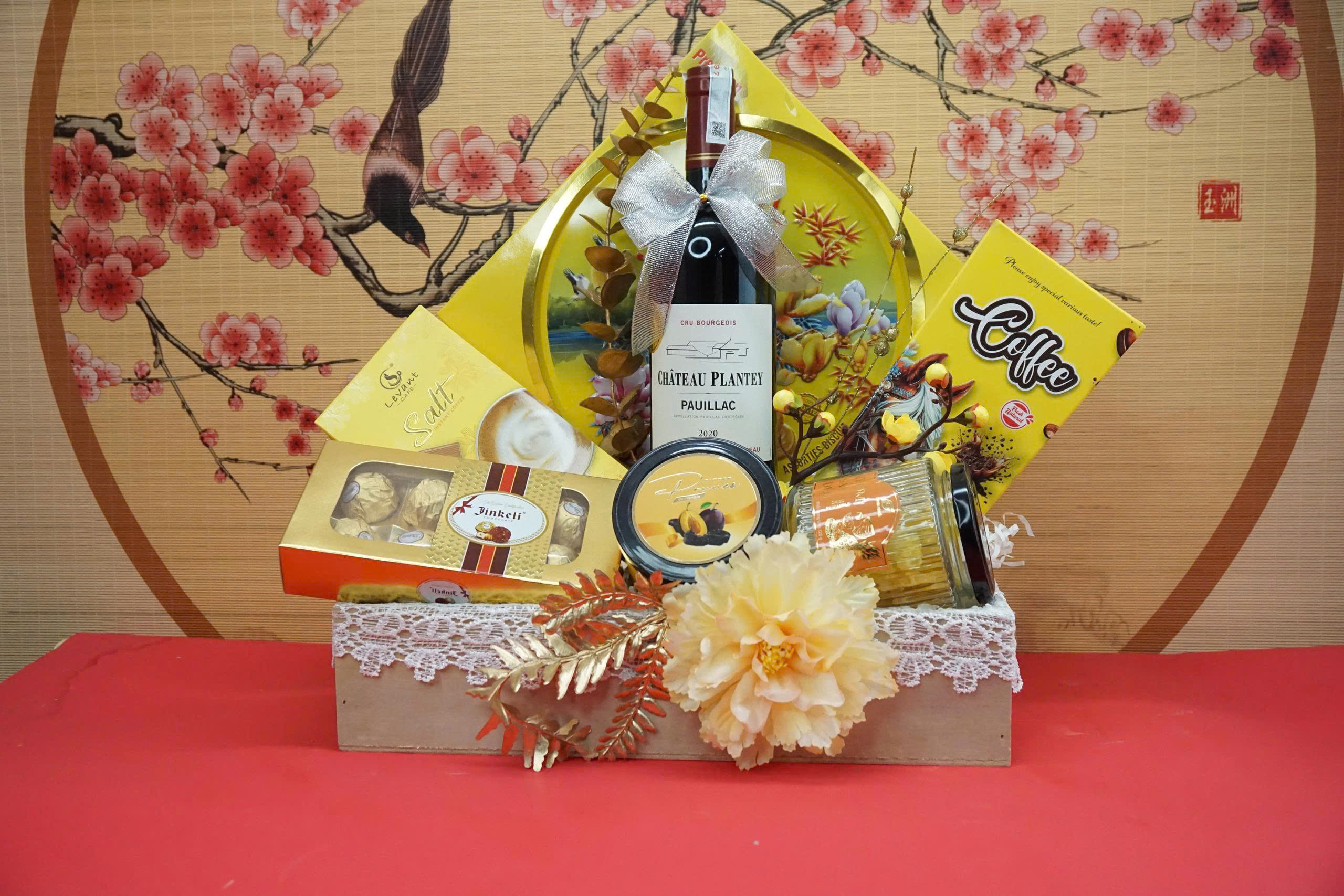 hộp quà tết 2026 – rượu vang pháp ms047