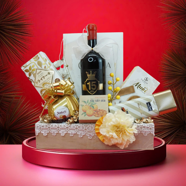 hộp quà tết 2026 – rượu vang ý ms019