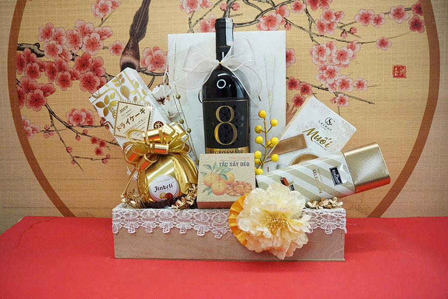 hộp quà tết 2026 – rượu vang ý ms027