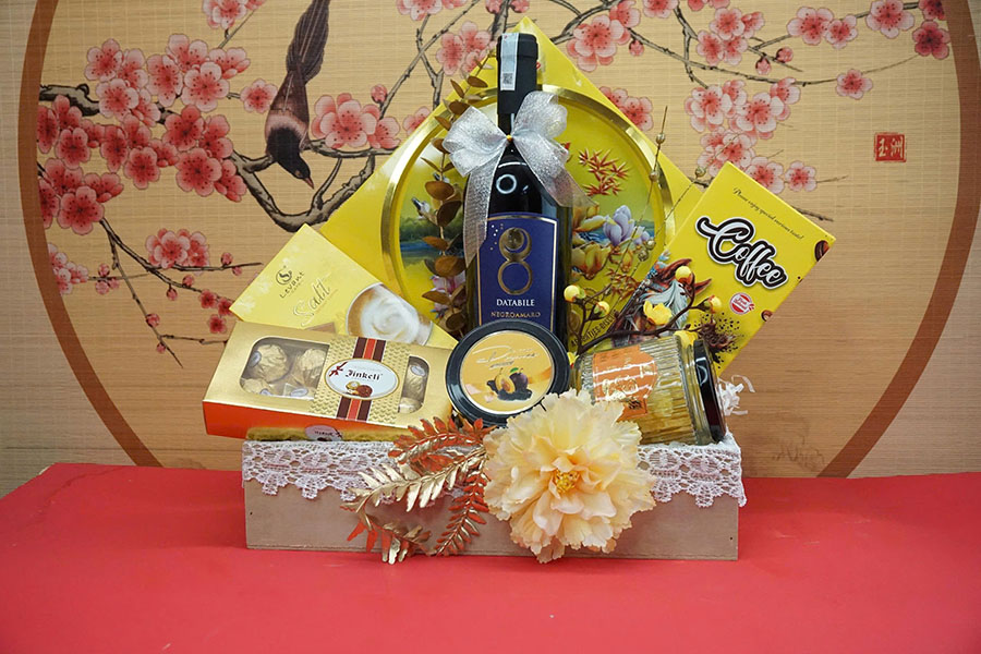 hộp quà tết 2026 – rượu vang ý ms043