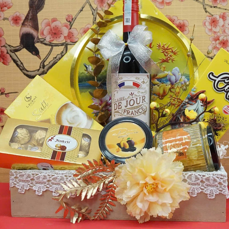 hộp quà tết 2026 – rượu vang ý ms065