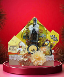 Hộp quà tết 2026 – rượu vang ý MS36