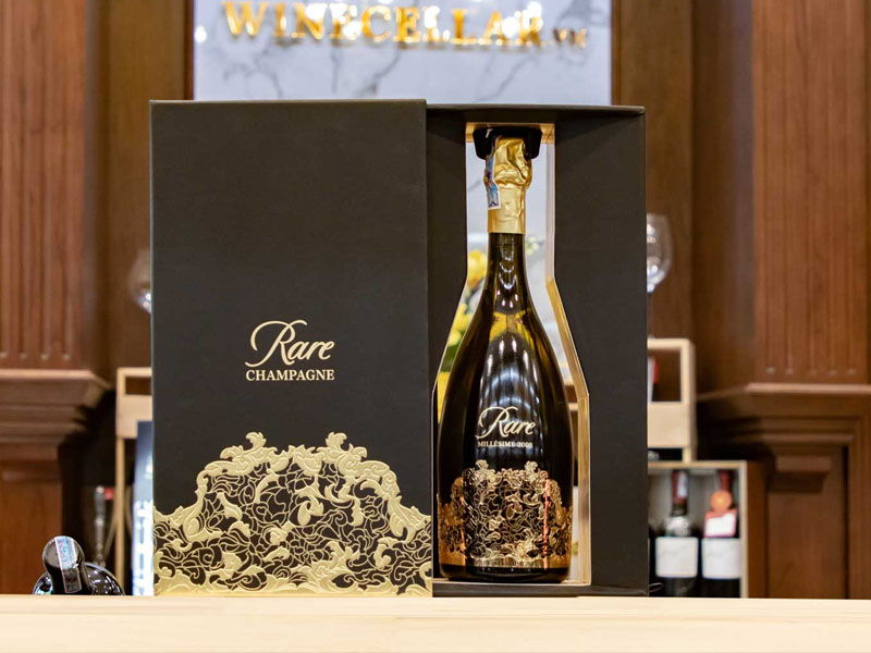 rượu vang rare champagne brut millésime 2008 rượu vang rare champagne brut millésime 2008