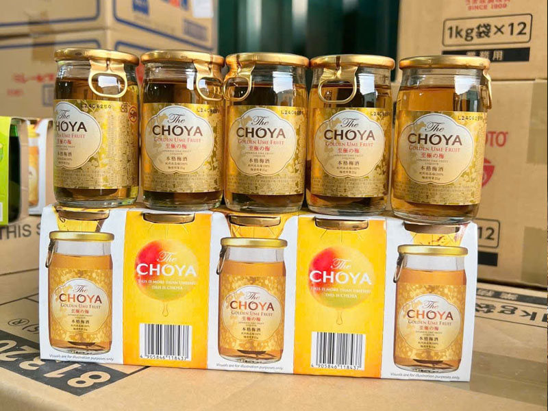 rượu mơ choya golden ume fruit 50ml