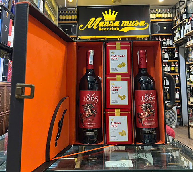 rượu vang biếu sếp khu vực liễu giai | cao cấp & uy tín