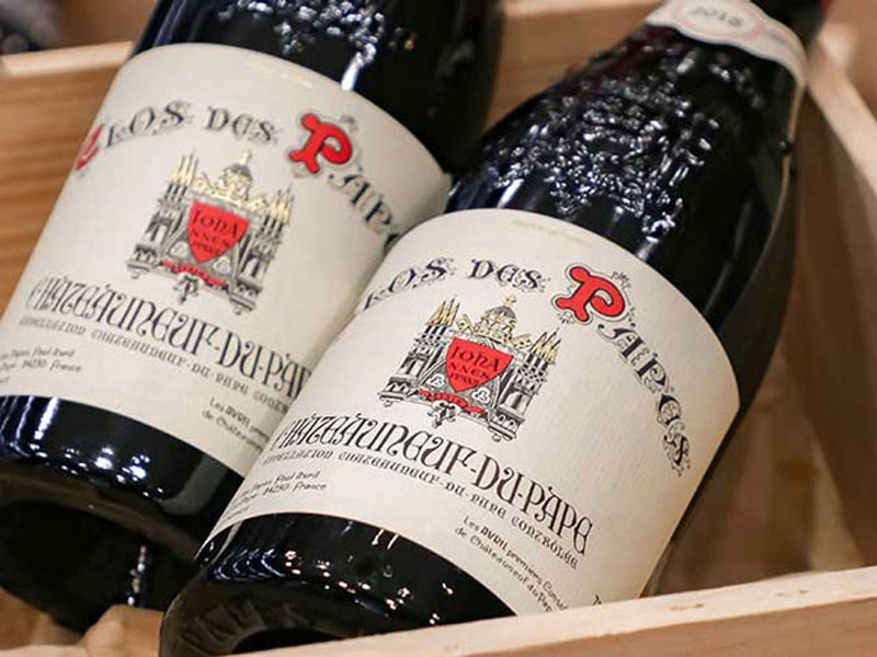 rượu vang clos des papes châteauneuf-du-pape