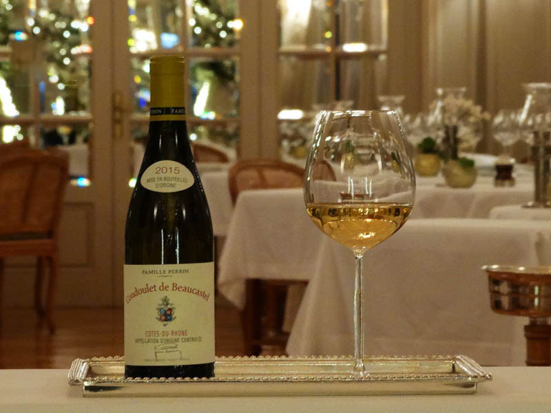 rượu vang coudoulet de beaucastel blanc