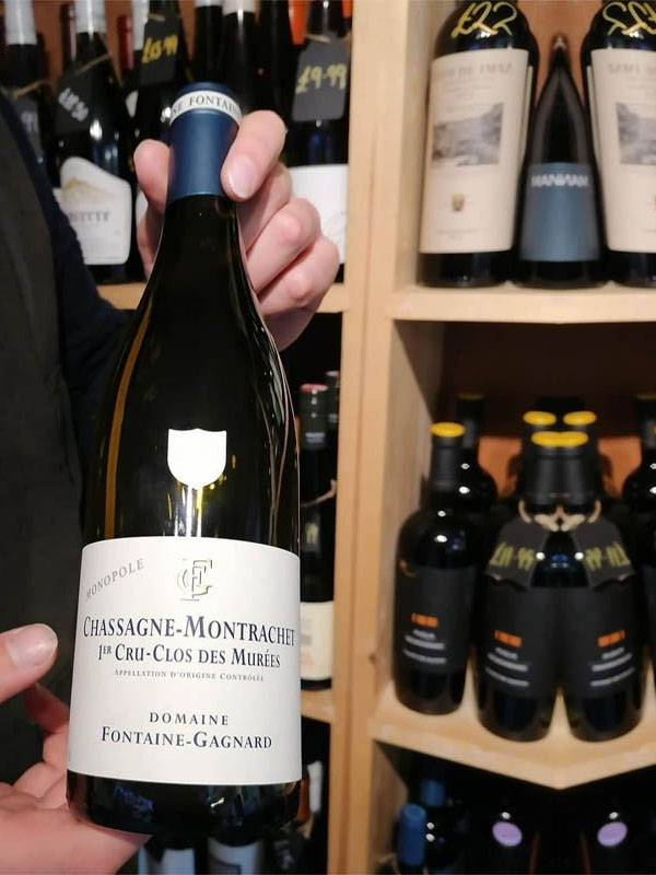 rượu vang domaine fontaine gagnard 1er cru clos des murées