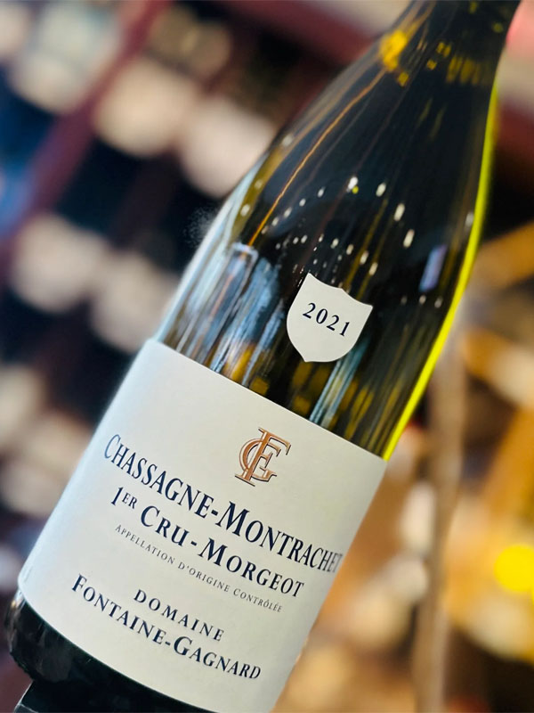rượu vang domaine fontaine gagnard 1er cru morgeot