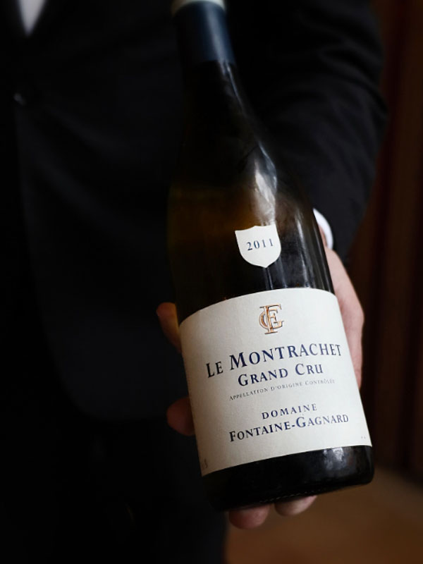 rượu vang domaine fontaine gagnard le montrachet grand cru