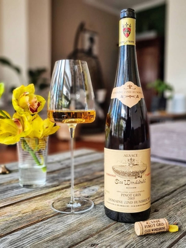 rượu vang domaine zind humbrecht clos windsbuhl pinot gris
