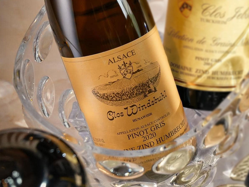 rượu vang domaine zind humbrecht clos windsbuhl pinot gris
