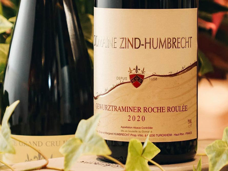 rượu vang domaine zind humbrecht gewurztraminer roche roulée