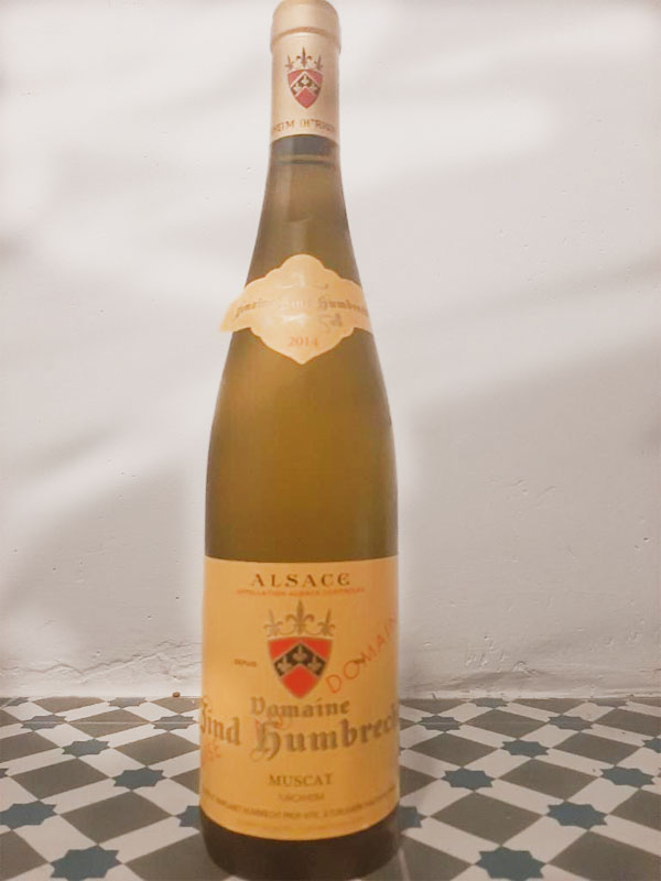 rượu vang domaine zind humbrecht muscat turckheim