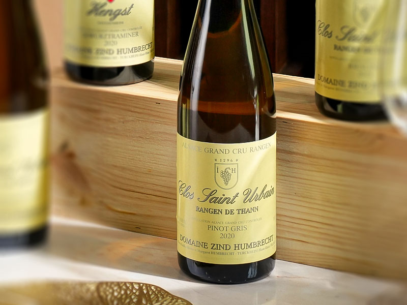 rượu vang domaine zind humbrecht pinot gris