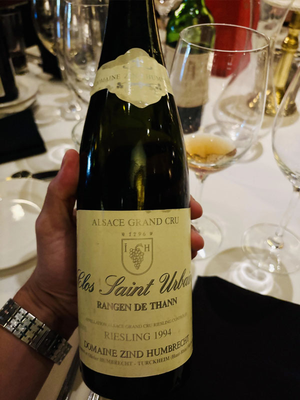 rượu vang domaine zind humbrecht riesling clos saint urbain