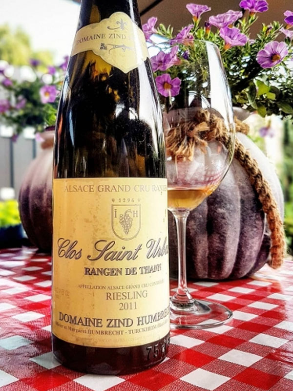 rượu vang domaine zind humbrecht riesling clos saint urbain