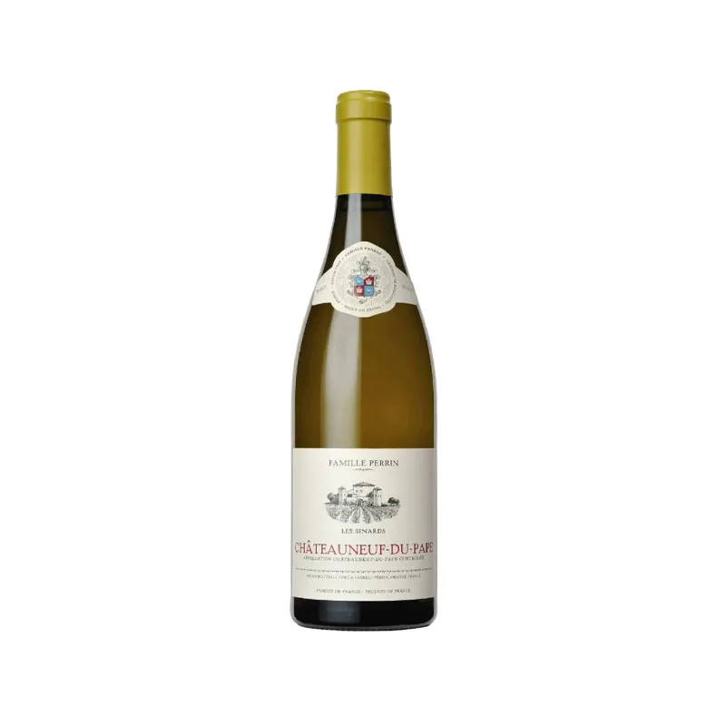 rượu vang famille perrin châteauneuf du pape les sinards blanc