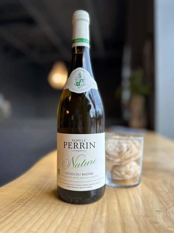 rượu vang famille perrin nature côtes du rhône blanc