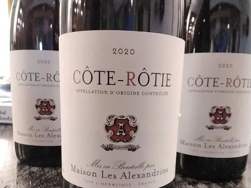 rượu vang maison les alexandrins côte-rôtier