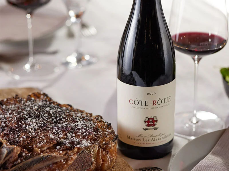 rượu vang maison les alexandrins côte-rôtier