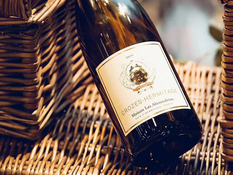 rượu vang maison les alexandrins crozes hermitage blanc rượu vang maison les alexandrins crozes hermitage blanc
