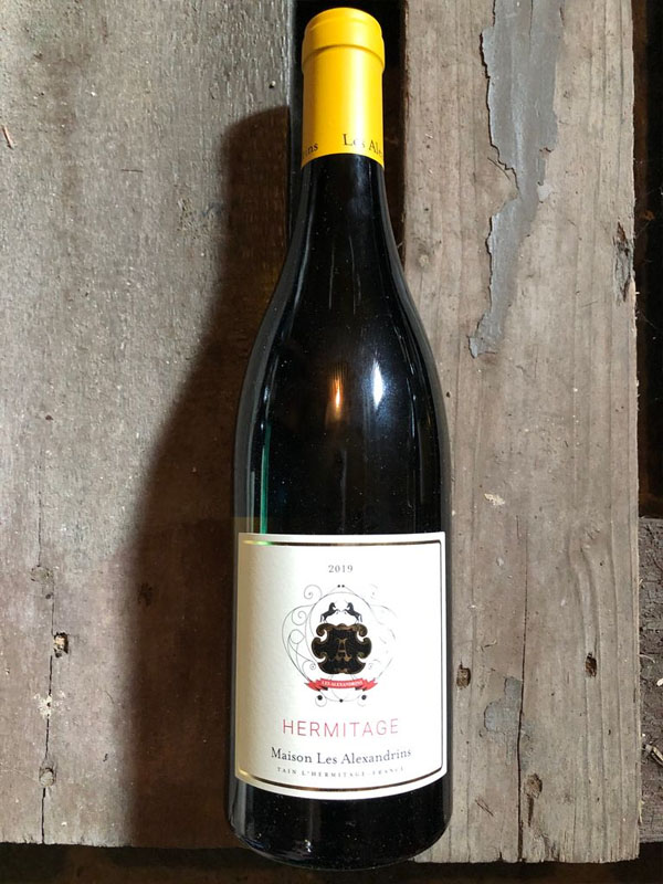 rượu vang maison les alexandrins hermitage blanc