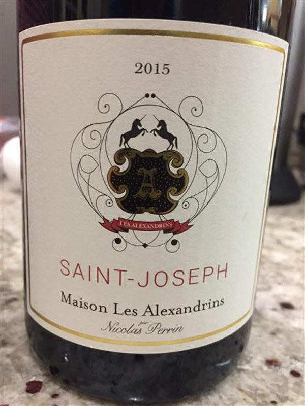 rượu vang maison les alexandrins saint-joseph rouge rượu vang maison les alexandrins saint-joseph rouge