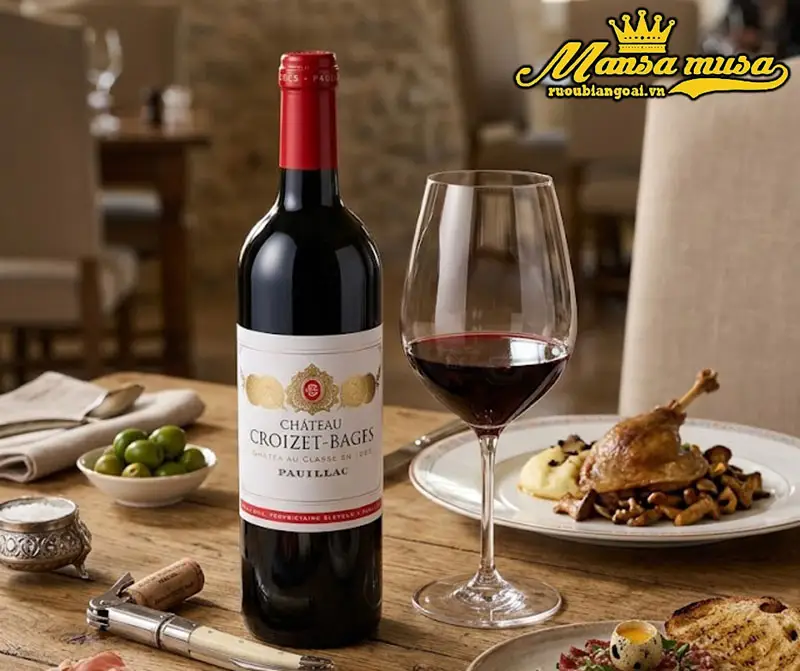 vang pháp château croizet-bages 2016 vang pháp château croizet-bages 2016