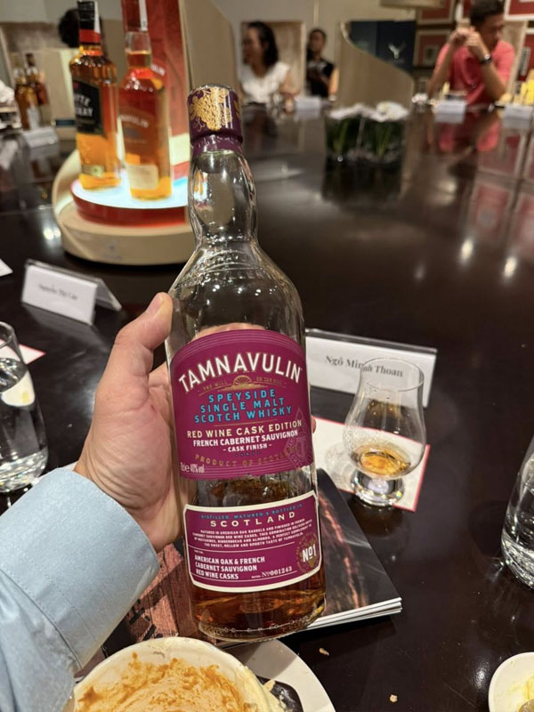 rượu tamnavulin red wine cask edition