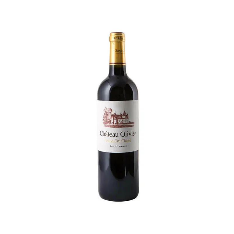 rượu vang đỏ château olivier grand cru classé 2010