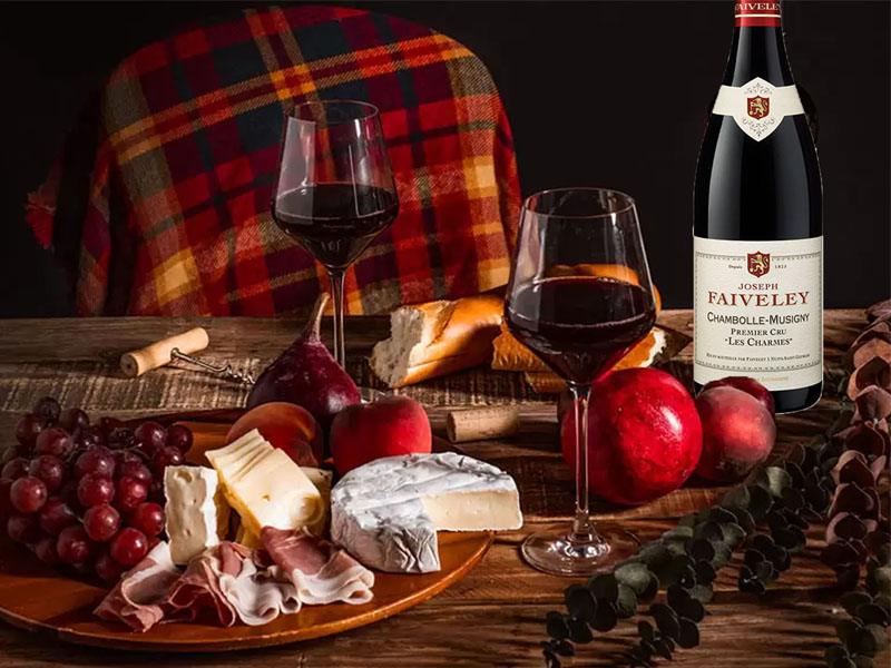 rượu vang đỏ joseph faiveley chambolle-musigny premier cru les charmes