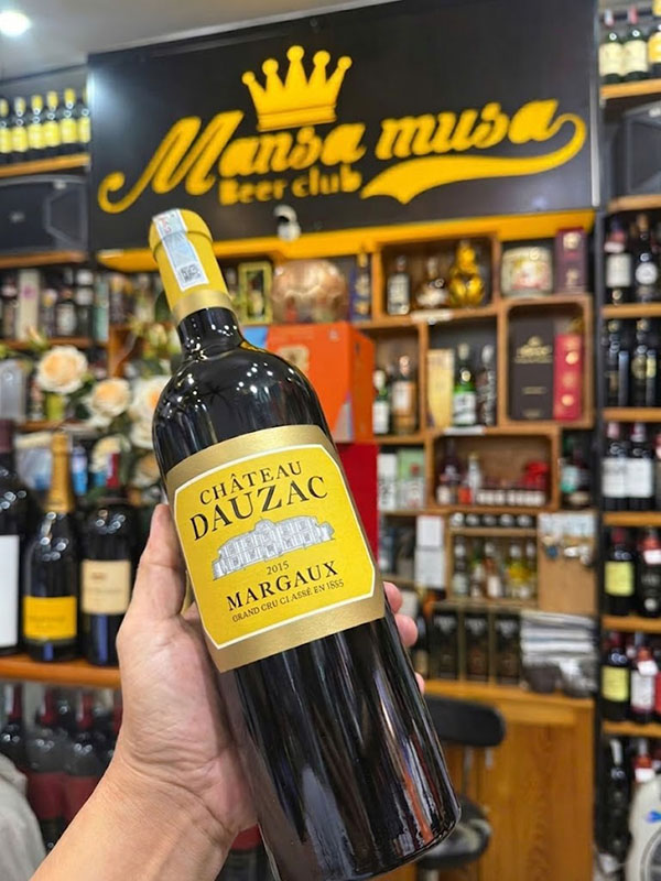 rượu vang pháp château dauzac 2015