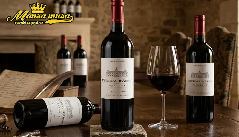 vang pháp château d'arsac margaux vang pháp château d'arsac margaux