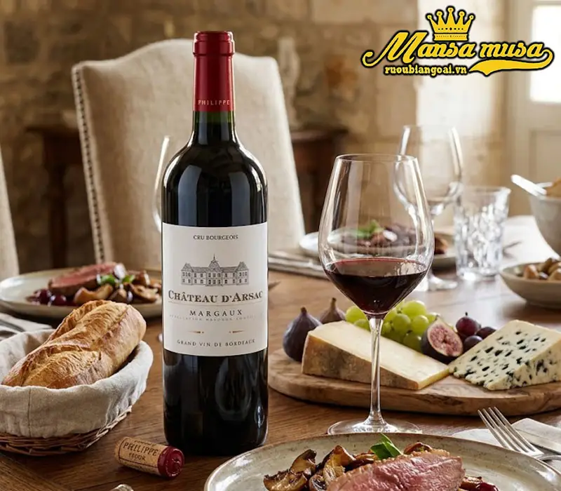 vang pháp château d'arsac margaux vang pháp château d'arsac margaux
