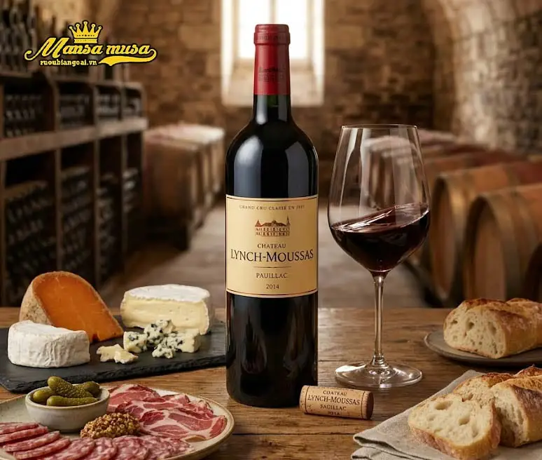 vang pháp chateau lynch moussas 2014 vang pháp chateau lynch moussas 2014