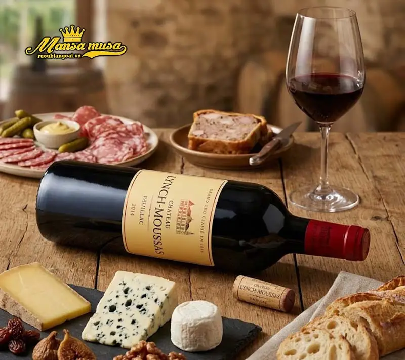vang pháp chateau lynch moussas 2014