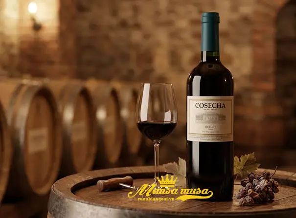 rượu vang chile tarapaca cosecha merlot