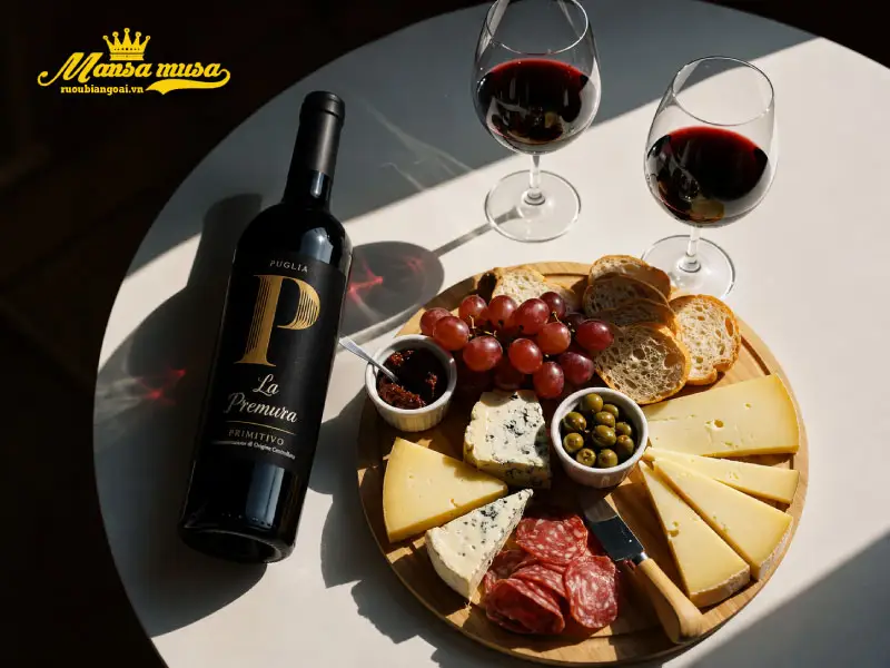 rượu vang ý la premura primitivo rượu vang ý la premura primitivo