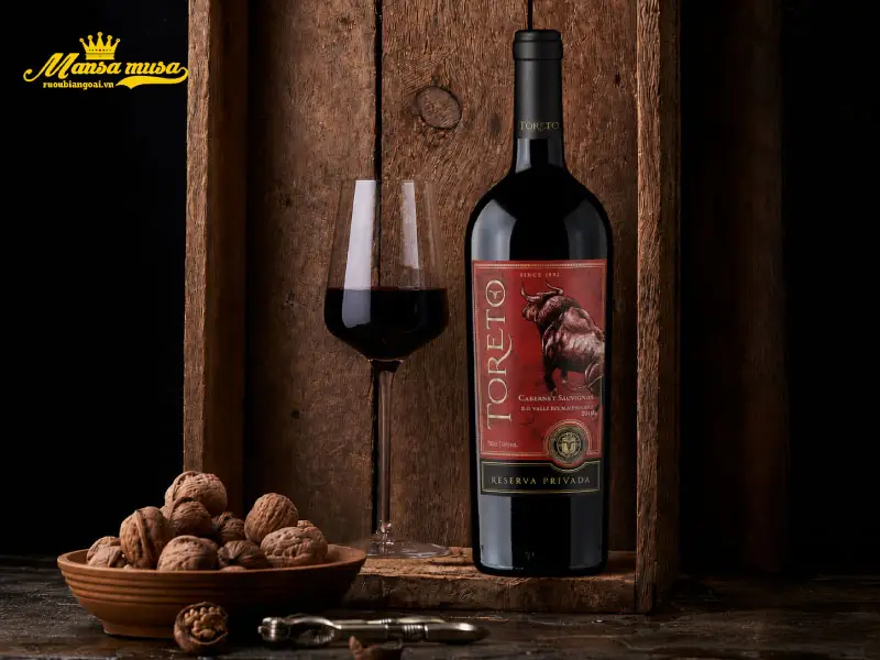 vang chile toreto reserva privada cabernet sauvignon