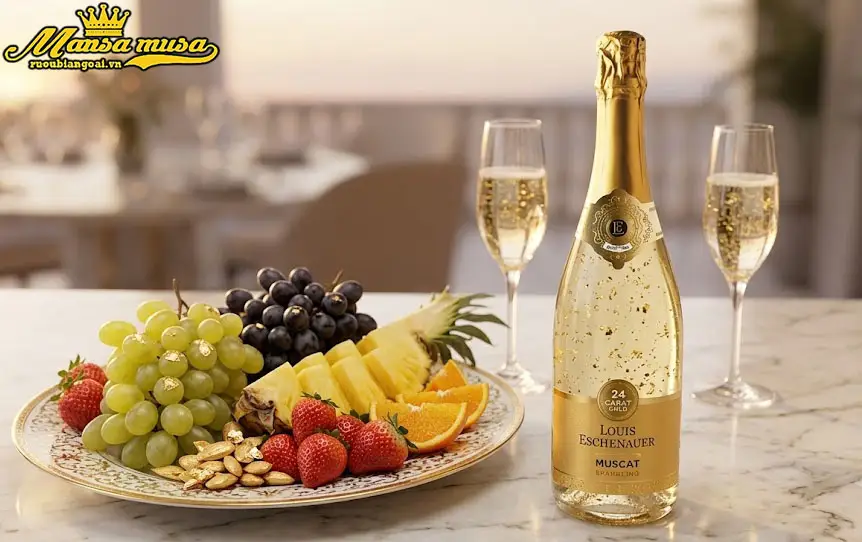 vang nổ pháp louis eschenauer 24 carat gold muscat vang nổ pháp louis eschenauer 24 carat gold muscat
