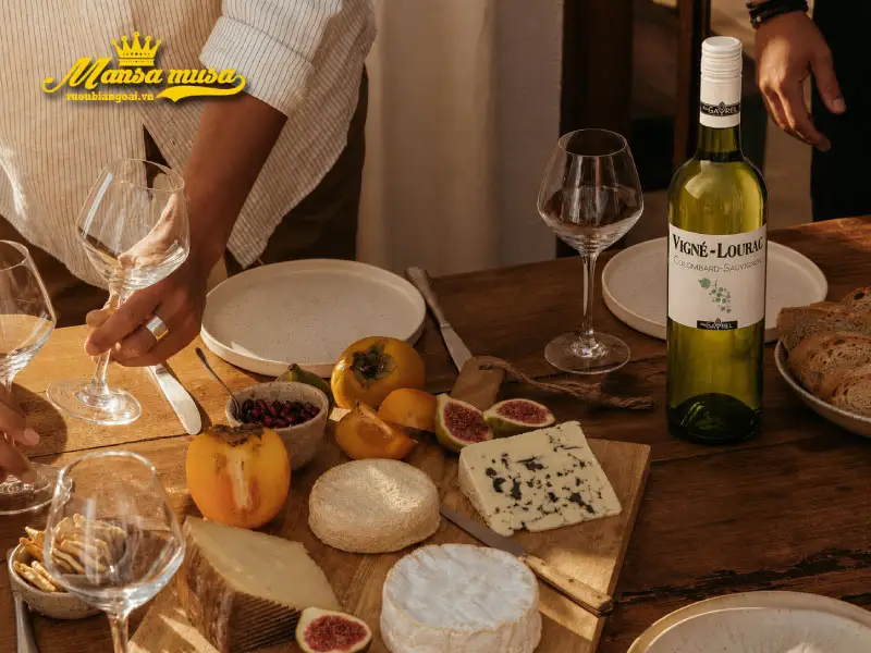 vang trắng vigné-lourac colombard sauvignon vang trắng vigné-lourac colombard sauvignon