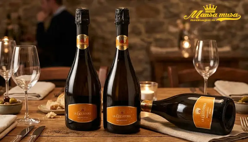 vang ý nổ la cacciatora moscato vang ý nổ la cacciatora moscato
