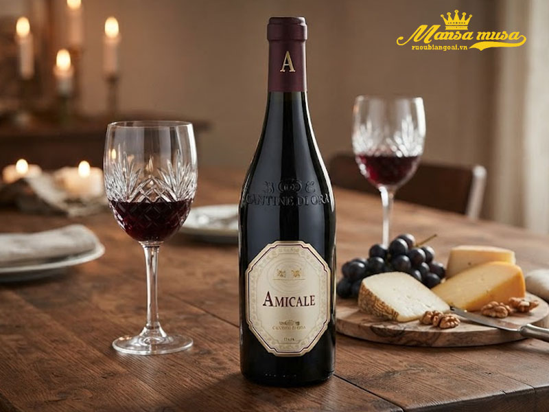 vang ý amicale cantine di ora